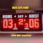 Led skor digital voli volly badminton tenis / skoringDigital / papan skor wireles / scoringboard / papanskor batminton PS735V – 0822.5777.4400 scoreboard wirelles