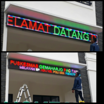 Running Text RGB (Full collor) & VIDEOTRON tahan Air hujan/SoniLedjogja/0822.5777.4400