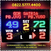 papan skor badminton papanskor voli batminton skoring led digital voly volley PS128V – 0822.5777.4400